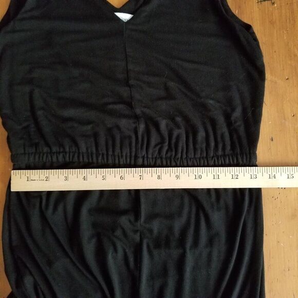 Calvin Klein Women’s Black Maxi Dress, Sleeveless, Sz 4 / Sm, Stretchy - Picture 5 of 7